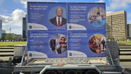 Stephen Lett in Amsterdam + Dutch JW Branch Office protest against